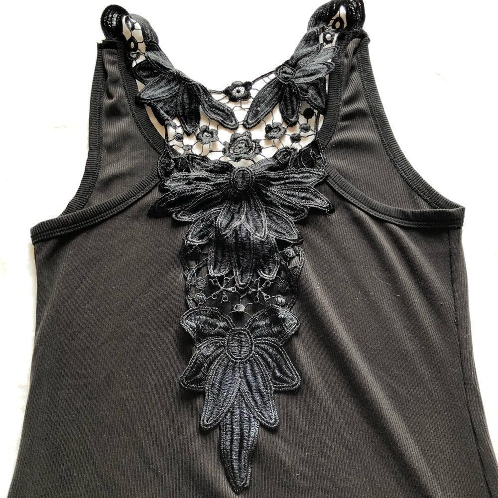 Exist Fancy Tank top Black Medium - Picture 6 of 7